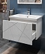 Vigo Тумба с раковиной Geometry 700-0-1 подвесная белая – картинка-22
