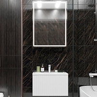 Mixline Мебель для ванной Вектор 60 подвесная белая