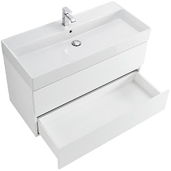 BelBagno Тумба с раковиной Molveno-46 80 подвесная bianco ghiaccio – фотография-8