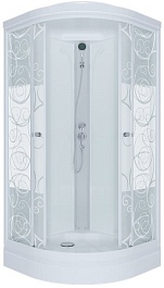 Triton Душевая кабина Стандарт А узоры 90x90 – фотография-1