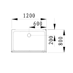 Alvaro Banos Душевой поддон Plato de Toledo D120/RC120 – фотография-2