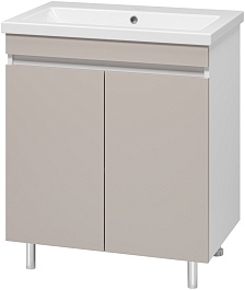 Misty Тумба с раковиной Майна 70 сливки/белая – фотография-2