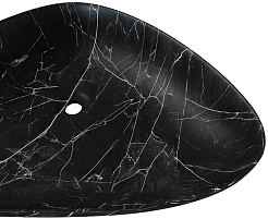 Teymi Раковина накладная Ellie W 60 T50592 черный мрамор – фотография-9