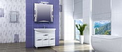 Vigo Мебель для ванной Martina 85 белая – фотография-2