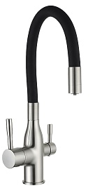 Frap Смеситель для кухни H69 F4396-5 сатин – фотография-1