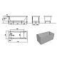Kolpa San  Акриловая ванна Arianna OPTIMA 170x70 – картинка-7