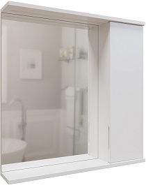 Mixline Мебель для ванной Лайн 70 R белая – фотография-7