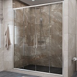 DTO Душевая дверь в нишу FC2 190-210 Chrome