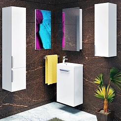 Owl 1975 Зеркальный шкаф Vind 40 – фотография-2