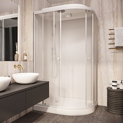 Parly Душевая кабина Bianco Эконом EB1231L – фотография-4