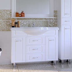 СанТа Тумба для умывальника Монарх 105 – фотография-1