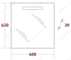 Onika Мебель для ванной Олимп 60 – фотография-6
