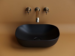 Ceramicanova Мебельная раковина Element 46 CN6009MB чёрный матовый – фотография-2