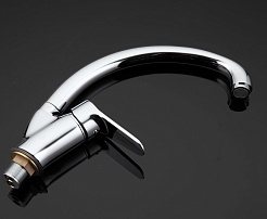 Frap Смеситель для кухни 35к G4136 хром – фотография-2