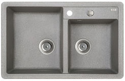 Iddis Мойка гранитная Vane G V22G782i87 серый – фотография-1