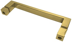 Triton Душевой уголок Дека-Голд 100x100 стекло прозрачное профиль золото – фотография-11