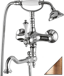 Cezares Смеситель MARGOT-VDFM2-02-Bi для ванны и душа – фотография-1