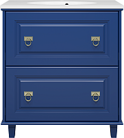 Misty Тумба под раковину Версаль 80 синяя