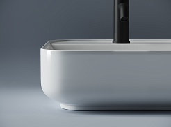 Ceramicanova Мебельная раковина Element 39 CN5014 белая – фотография-7