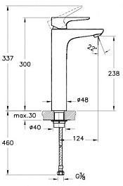 Vitra Смеситель X-Line A42322EXP – фотография-2