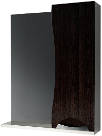 Какса-а Зеркальный шкаф Каприз 65 R венге – фотография-1