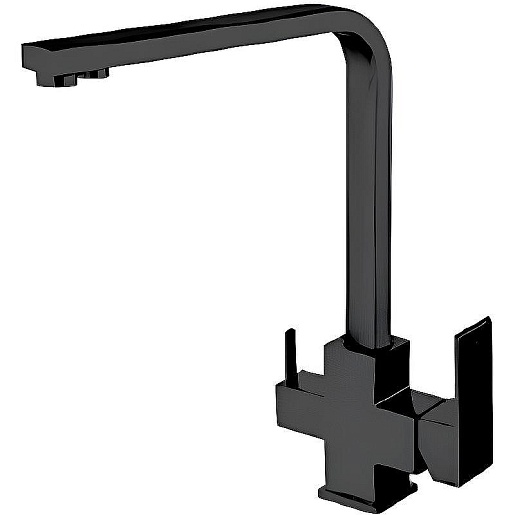 Frap Смеситель для кухни H802-6 F43802-6 черный – фото-1