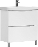 Vigo Тумба с раковиной Glem 800-0-2 белая