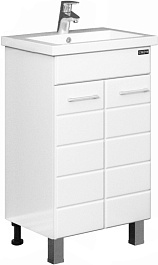 СанТа Тумба с раковиной Омега 50 напольная – фотография-1