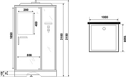Niagara Душевая кабина Standart ST100/15Q – фотография-10