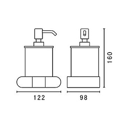 Art&Max Диспенсер Platino AM-E-3998AL – фотография-2