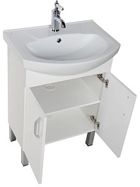 Aquanet Мебель для ванной "Алькона 60" белый (183486) – фотография-6