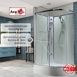Avacan Душевая кабина 120/90 EM3912LNT прозрачная – фотография-3
