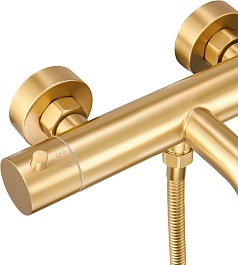 Milacio Смеситель для ванны Ultra MCU.350.GD золото – фотография-4