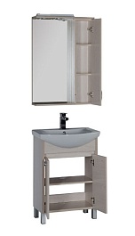 Aquanet Мебель для ванной "Донна 60" беленый дуб (169043) – фотография-3