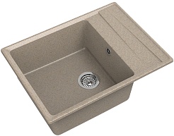Granfest Мойка кухонная GF-LV-660L песочный – фотография-1