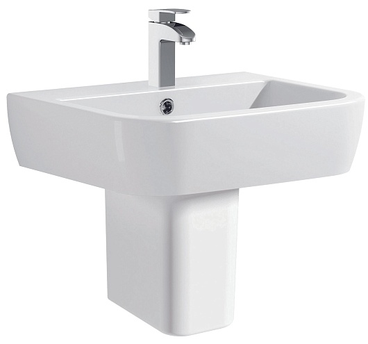 Allen Brau Раковина Infinity 56 4.21007.20 белый глянец – фотография-2