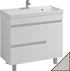 Водолей Мебель для ванной Best 90 белый камень – фотография-3