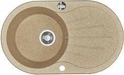 Акватон Мойка ПАОЛА песочный – фотография-1