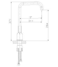 Lemark Смеситель Expert LM5073S для кухонной мойки – фотография-2
