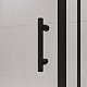 RGW Душевой уголок Passage PA-146B 100x90 профиль черный стекло прозрачное – картинка-12