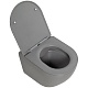 BelBagno Унитаз подвесной Colorato BB062CHR-GR безободковый – фотография-13