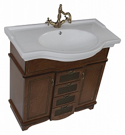 Aquanet Комплект Мебели "Луис 90" темный орех (176646) – фотография-7