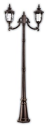 Feron Светильник садово-парковый PL5008 темно-коричневое золото – фотография-1