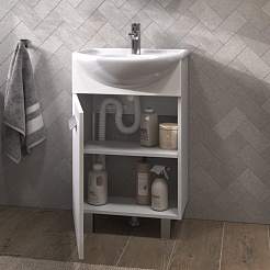 Vigo Тумба под раковину Hoska 50 белая – фотография-3