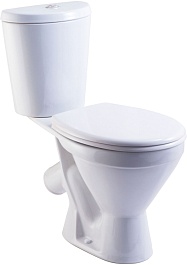 Rosa Унитаз-компакт Элегант белый – фотография-1