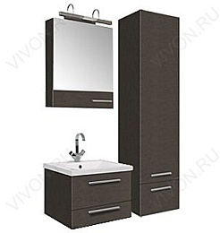 Aquanet Мебель для ванной Нота 58 камерино венге (230292) – фотография-2