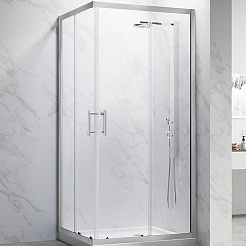 Veconi  Душевой уголок Rovigo RV-27CH 100x90 – фотография-1