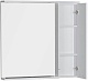 Aquanet Зеркальный шкаф "Доминика 90" L белый – картинка-11
