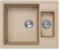 Florentina Мойка кухонная Липси 620 К бежевая – фотография-1