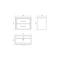 Какса-а Мебель для ванной Мастер 80 – фотография-4